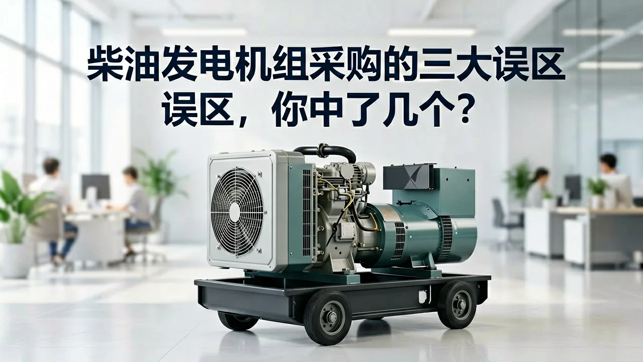 柴油发电机组采购的三大误区，你中了几个？