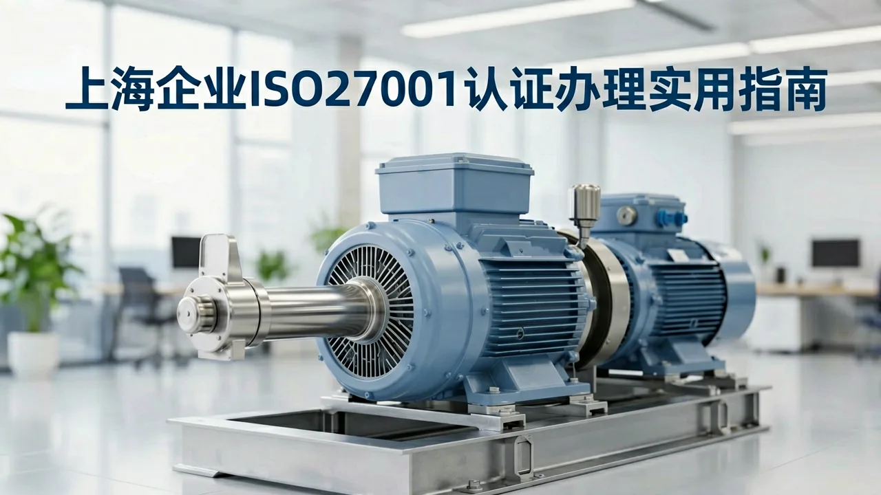 上海企业ISO27001认证办理实用指南